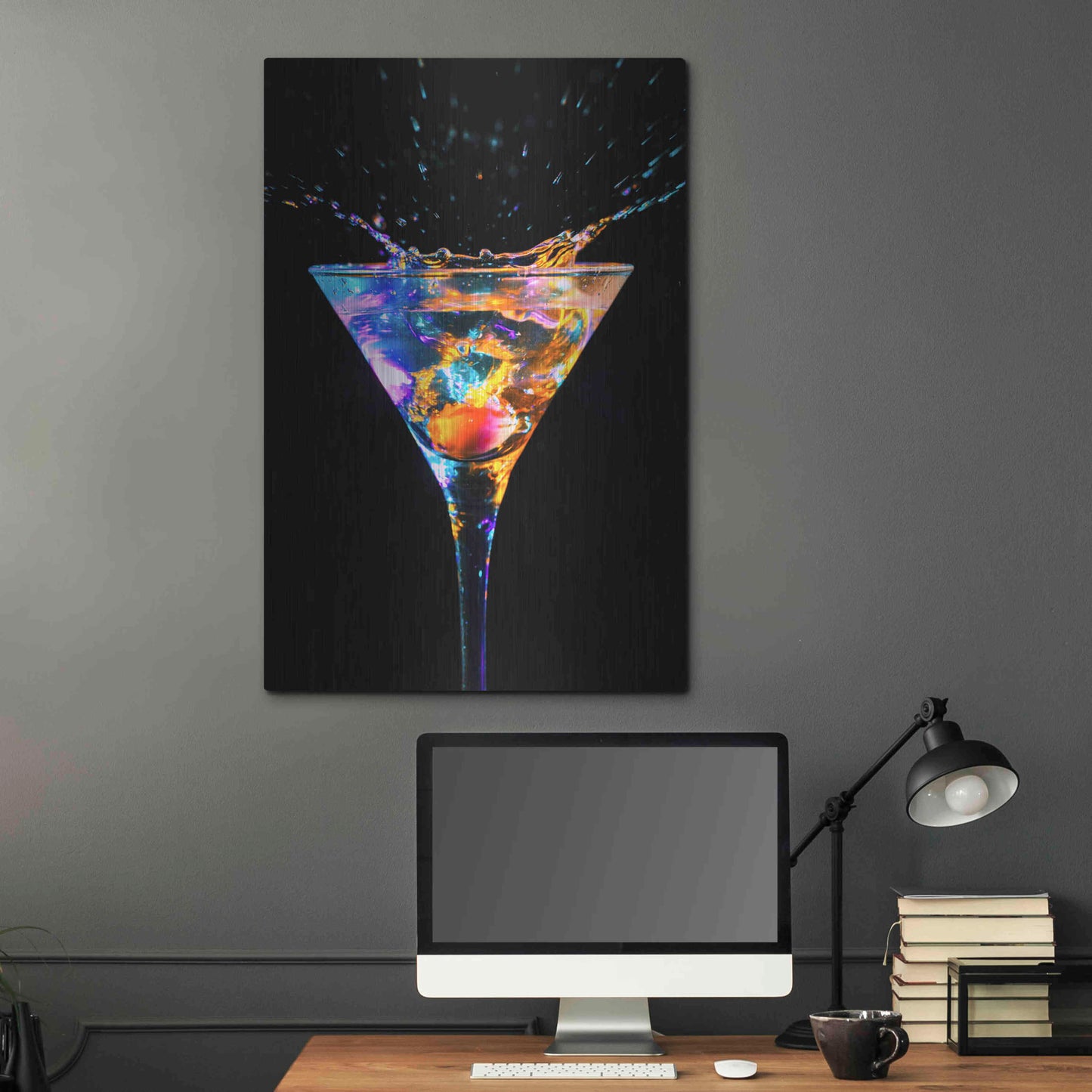 Luxe Metal Art 'Out of a Dream' by Epic Portfolio, Metal Wall Art,24x36