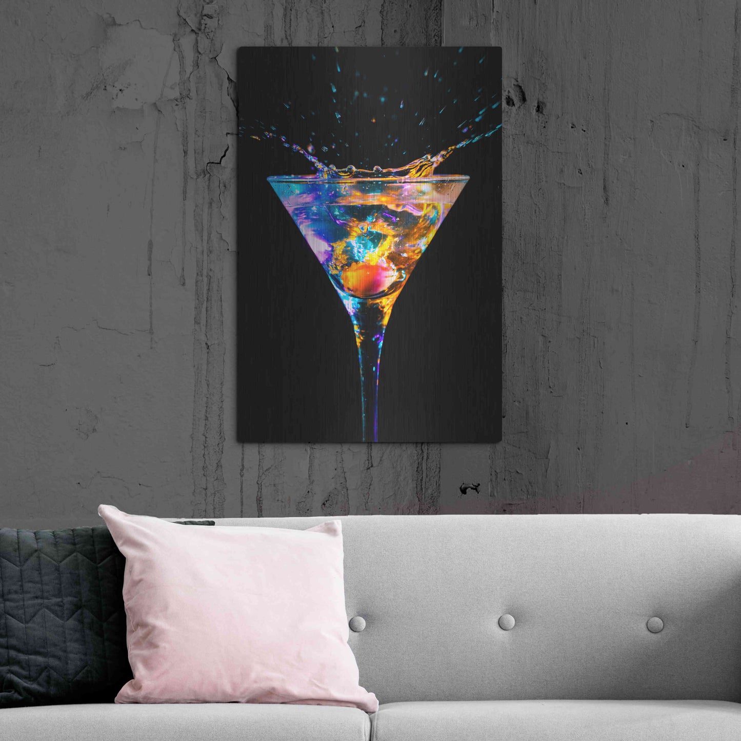 Luxe Metal Art 'Out of a Dream' by Epic Portfolio, Metal Wall Art,24x36