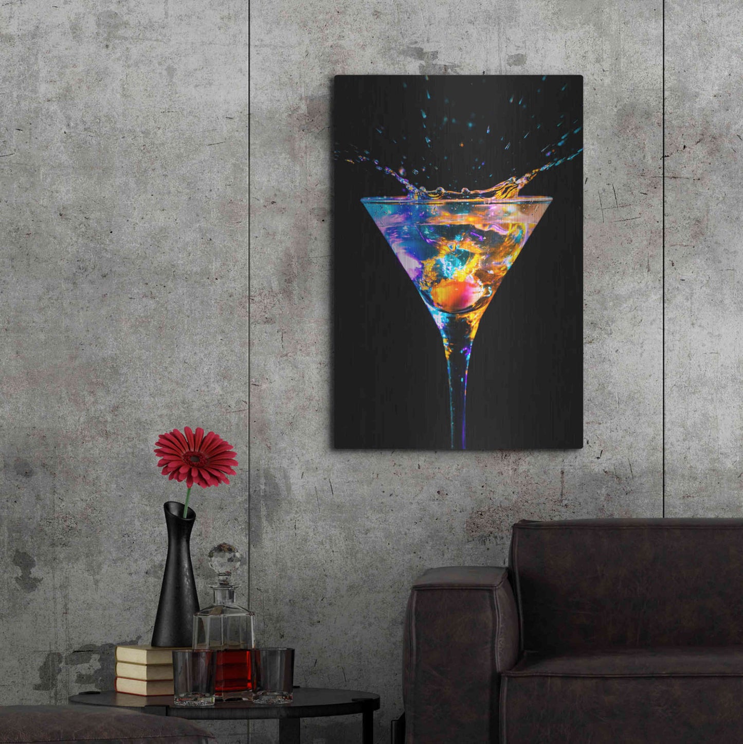 Luxe Metal Art 'Out of a Dream' by Epic Portfolio, Metal Wall Art,24x36