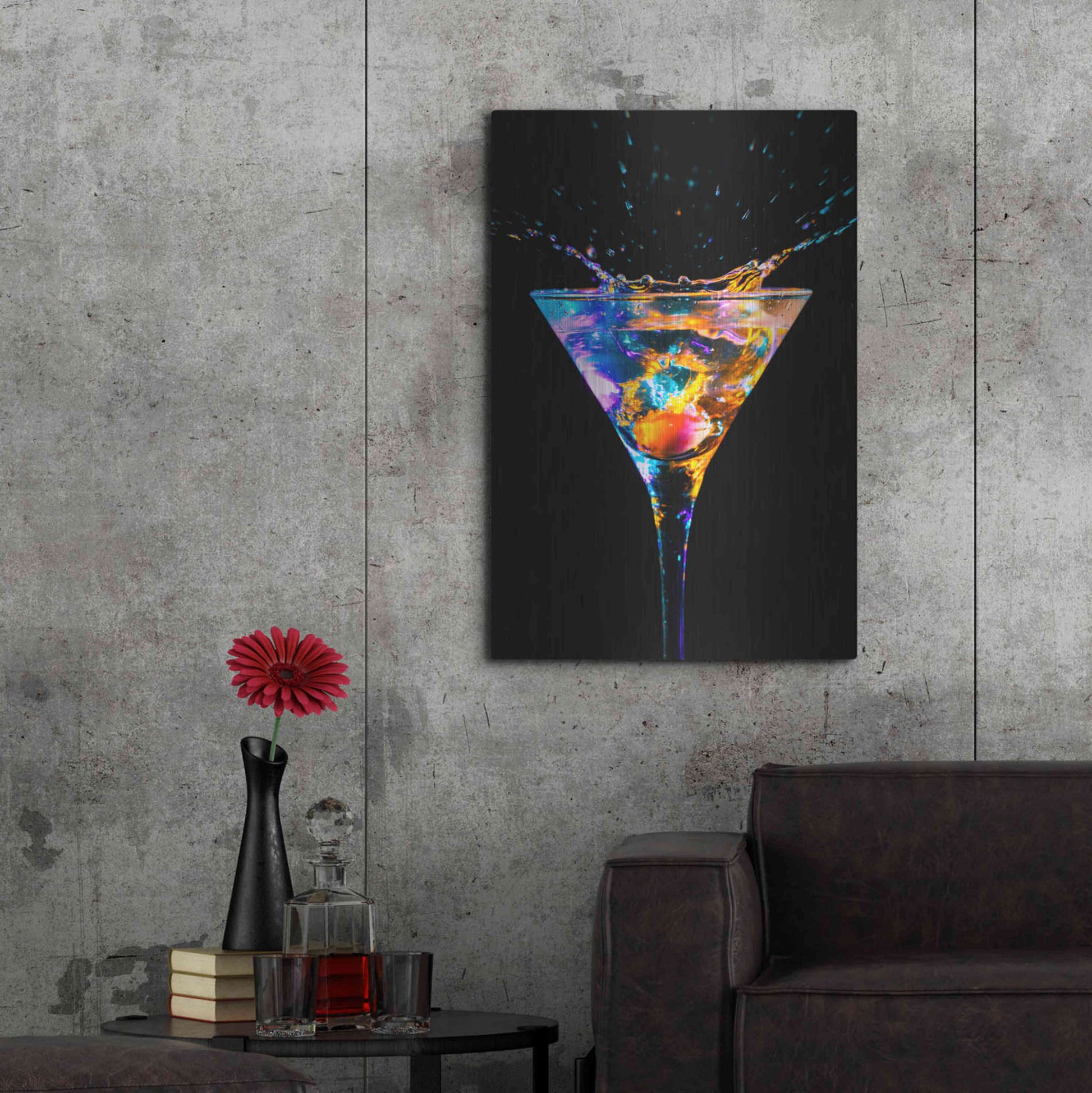 Luxe Metal Art 'Out of a Dream' by Epic Portfolio, Metal Wall Art,24x36