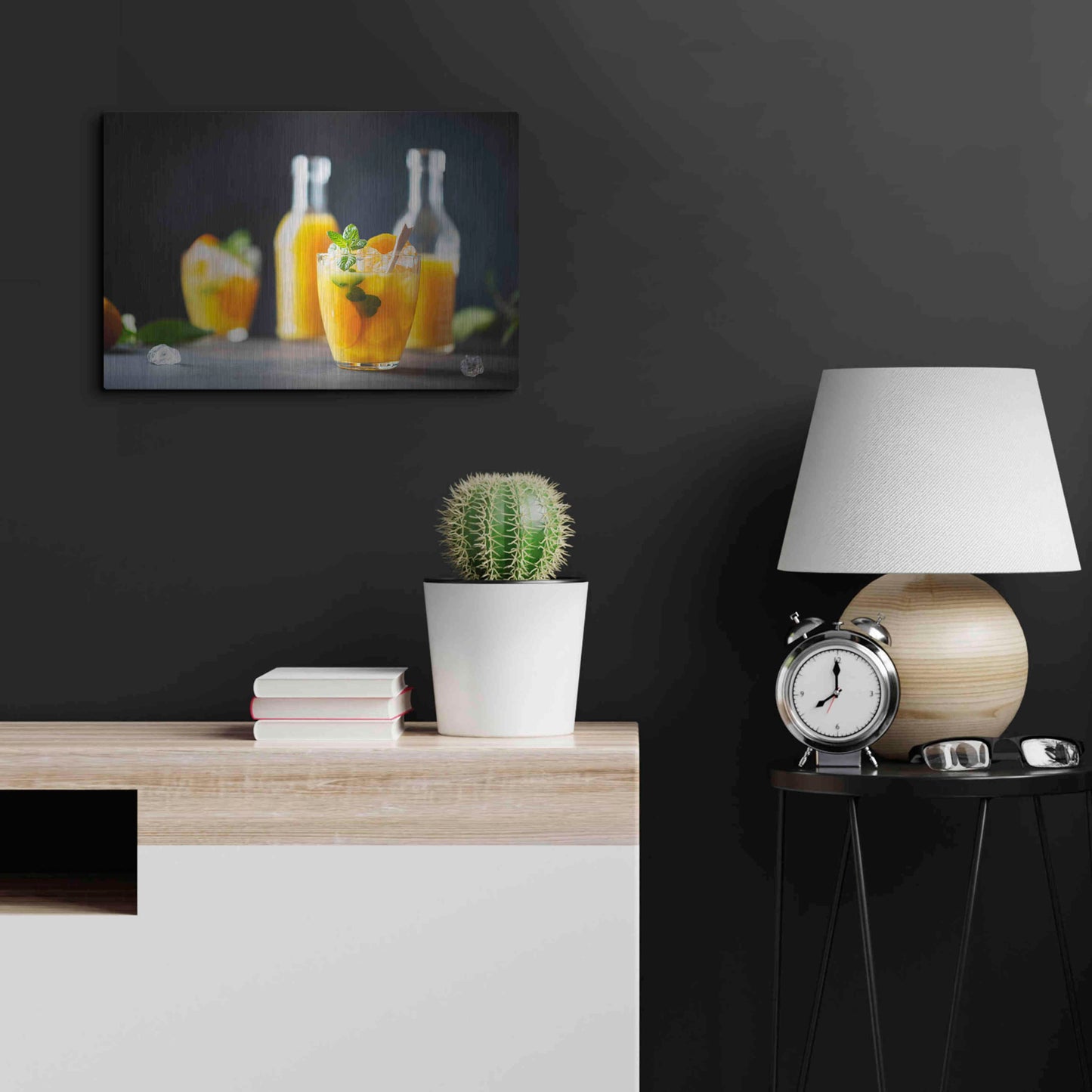 Luxe Metal Art 'Screwdriver' by Epic Portfolio, Metal Wall Art,24x16