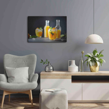 Luxe Metal Art 'Screwdriver' by Epic Portfolio, Metal Wall Art,24x16