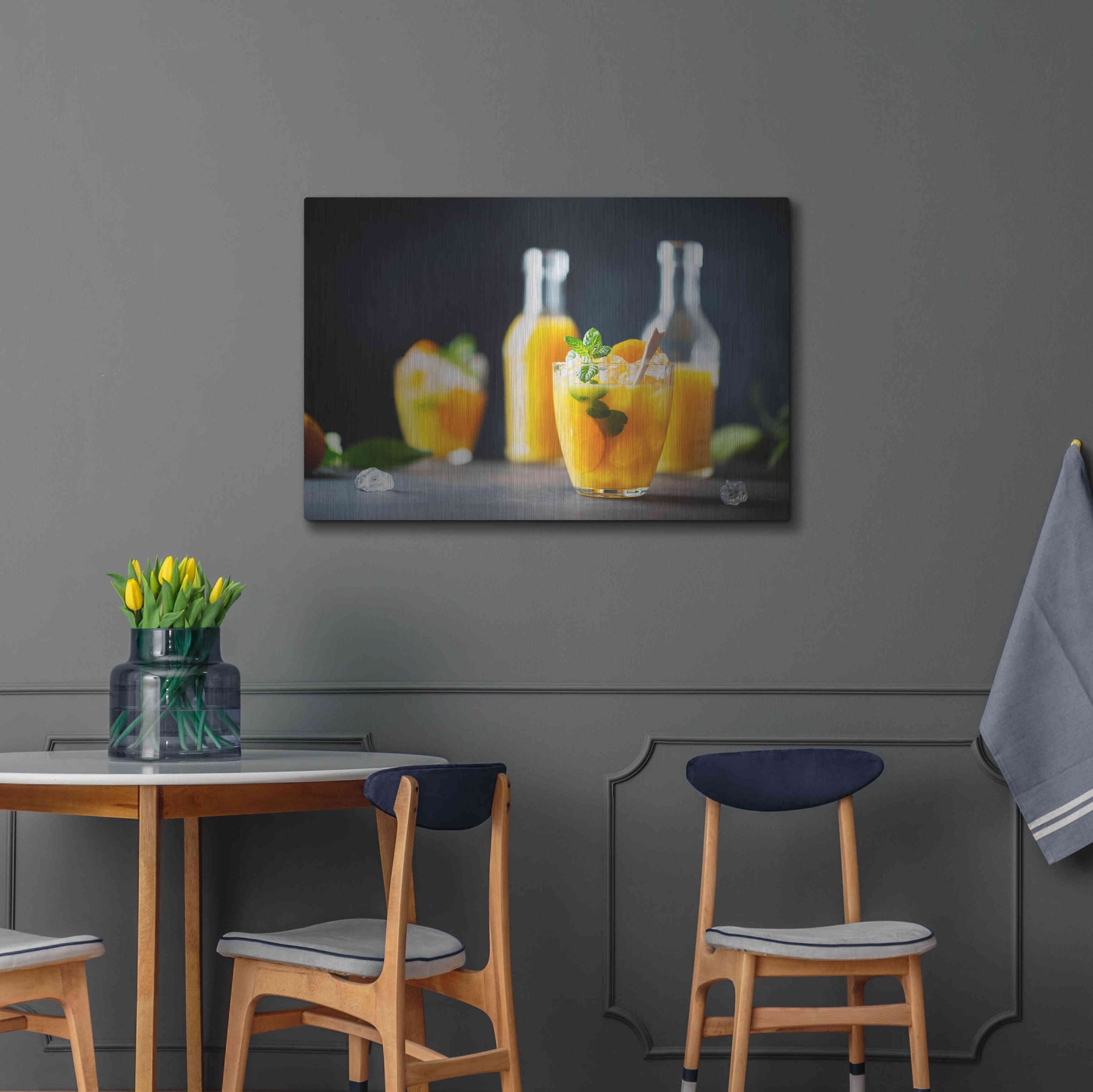 Luxe Metal Art 'Screwdriver' by Epic Portfolio, Metal Wall Art,36x24