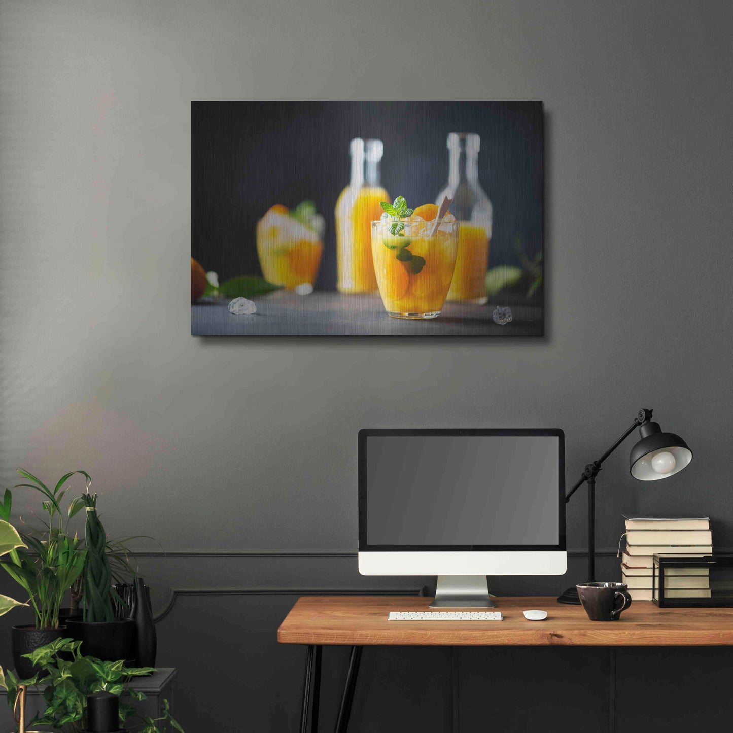 Luxe Metal Art 'Screwdriver' by Epic Portfolio, Metal Wall Art,36x24