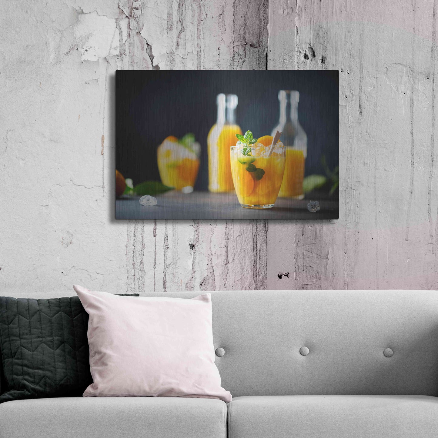 Luxe Metal Art 'Screwdriver' by Epic Portfolio, Metal Wall Art,36x24
