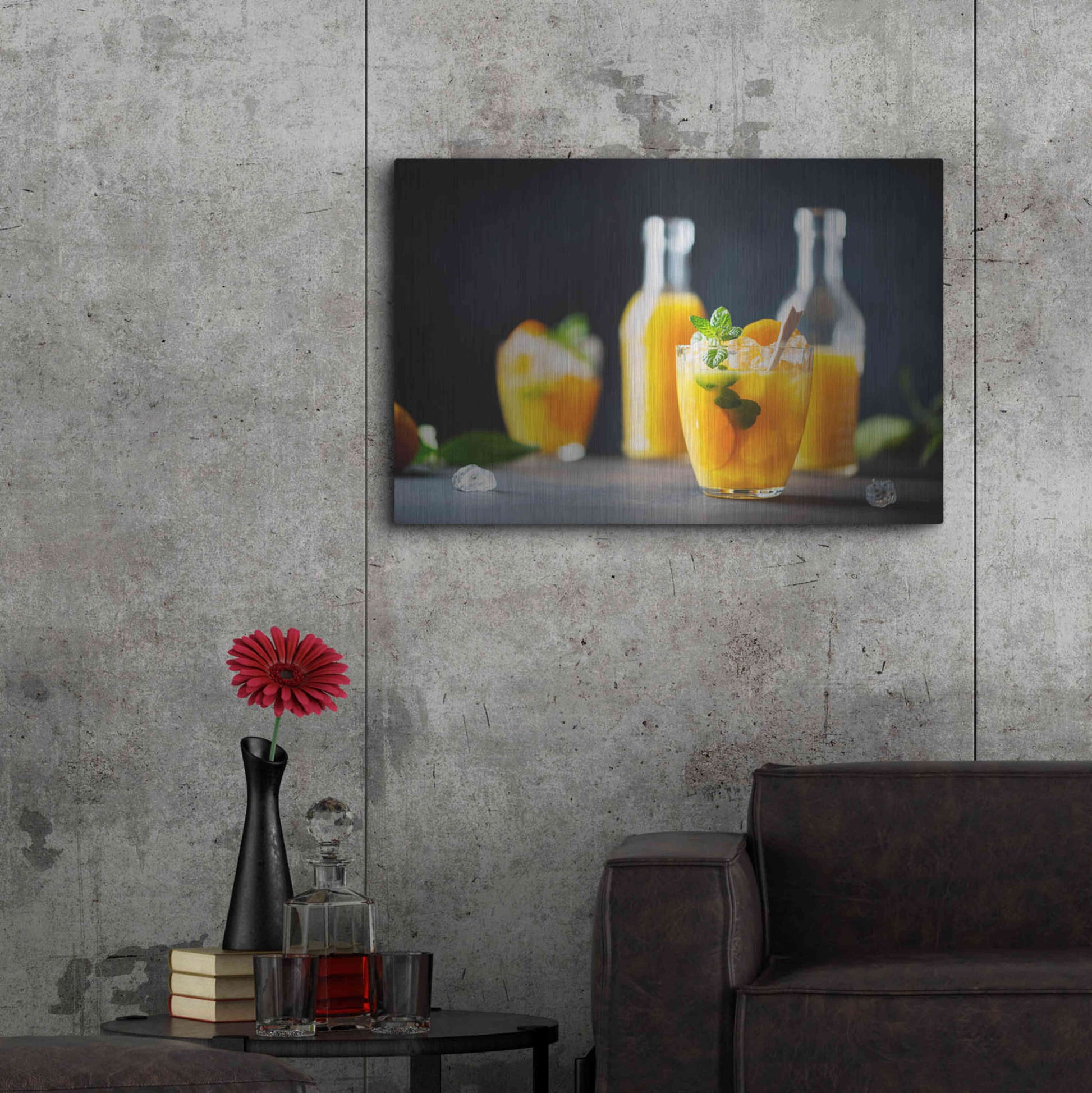 Luxe Metal Art 'Screwdriver' by Epic Portfolio, Metal Wall Art,36x24