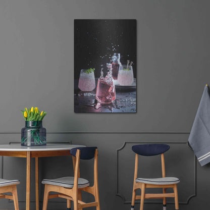 Luxe Metal Art 'Summer Cobbler' by Epic Portfolio, Metal Wall Art,24x36