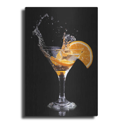 Luxe Metal Art 'Vermouth Spritz' by Epic Portfolio, Metal Wall Art