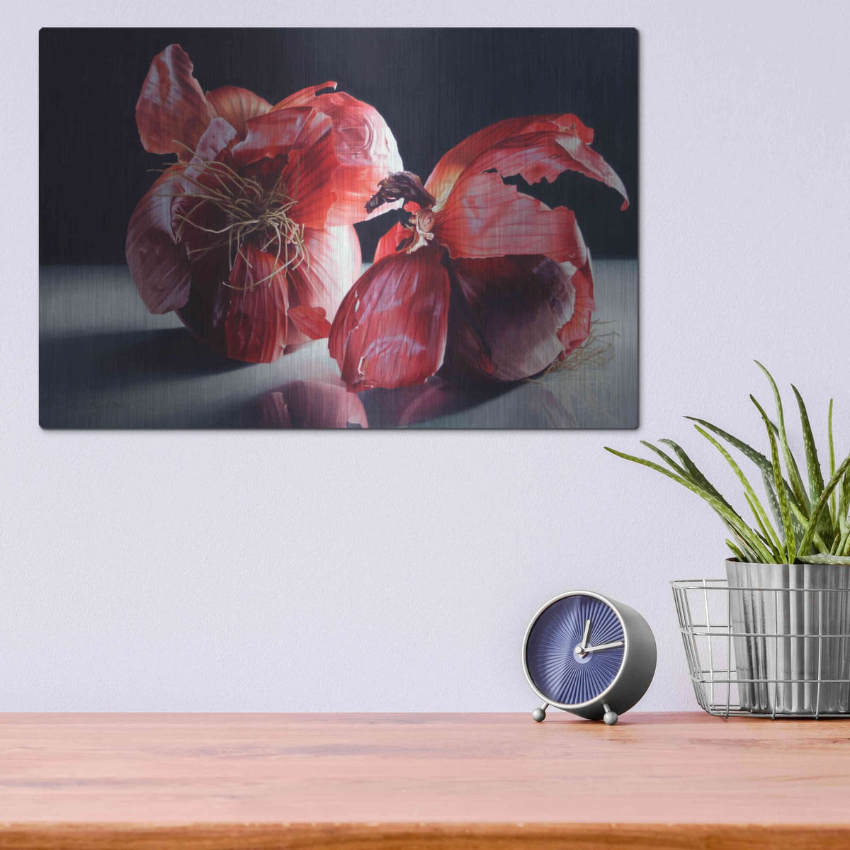 'Beauty So Deep It Makes You Weep II' by Cecile Baird – Metal Wall Art, 16x12 room view
