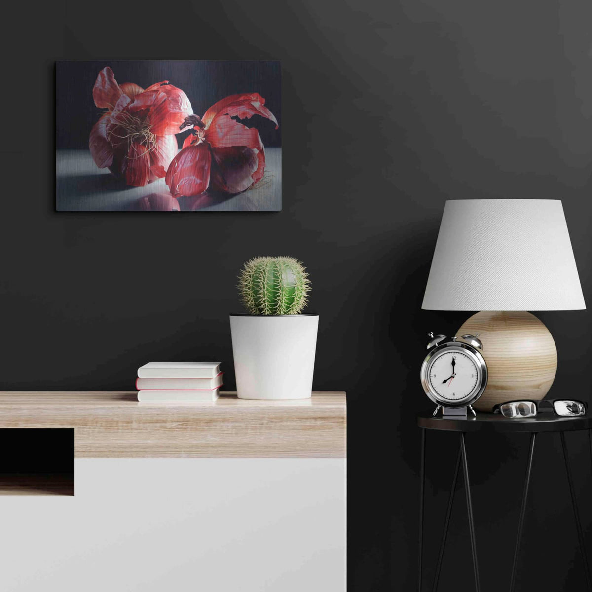 'Beauty So Deep It Makes You Weep II' by Cecile Baird – Metal Wall Art, 24x16 room view