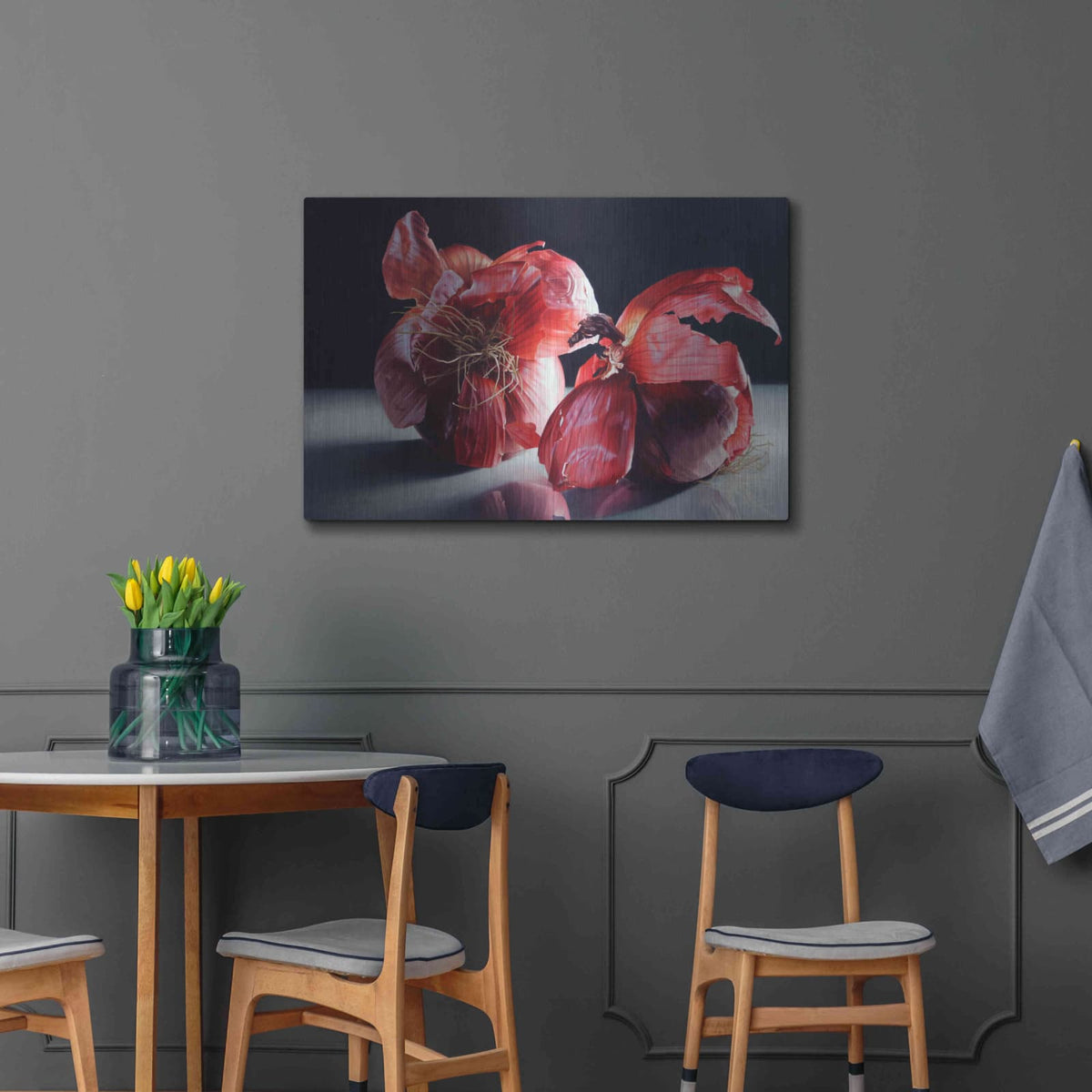 'Beauty So Deep It Makes You Weep II' by Cecile Baird – Metal Wall Art, 36x24 room view