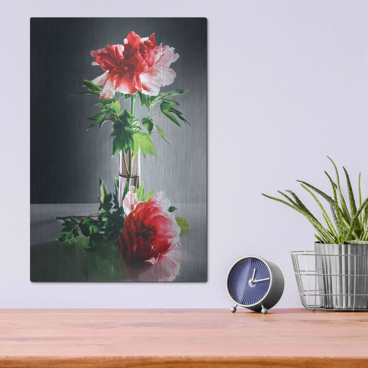 'Fragile Beauty' by Cecile Baird – Metal Wall Art, 12x16 room view