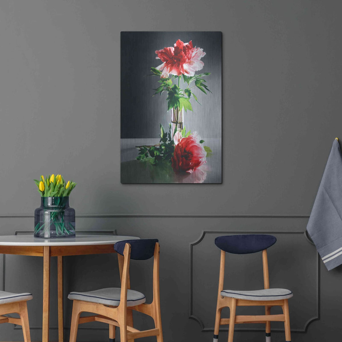 'Fragile Beauty' by Cecile Baird – Metal Wall Art, 24x36 room view