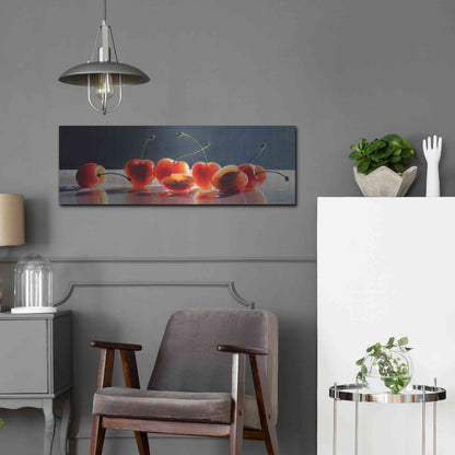 Luxe Metal Art 'Royal Rainiers' by Cecile Baird, Metal Wall Art,36x12