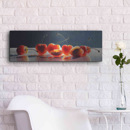 Luxe Metal Art 'Royal Rainiers' by Cecile Baird, Metal Wall Art,36x12