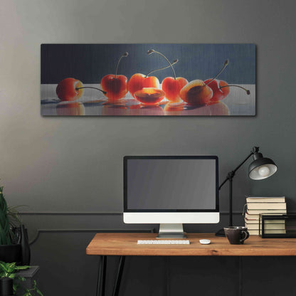 Luxe Metal Art 'Royal Rainiers' by Cecile Baird, Metal Wall Art,48x16