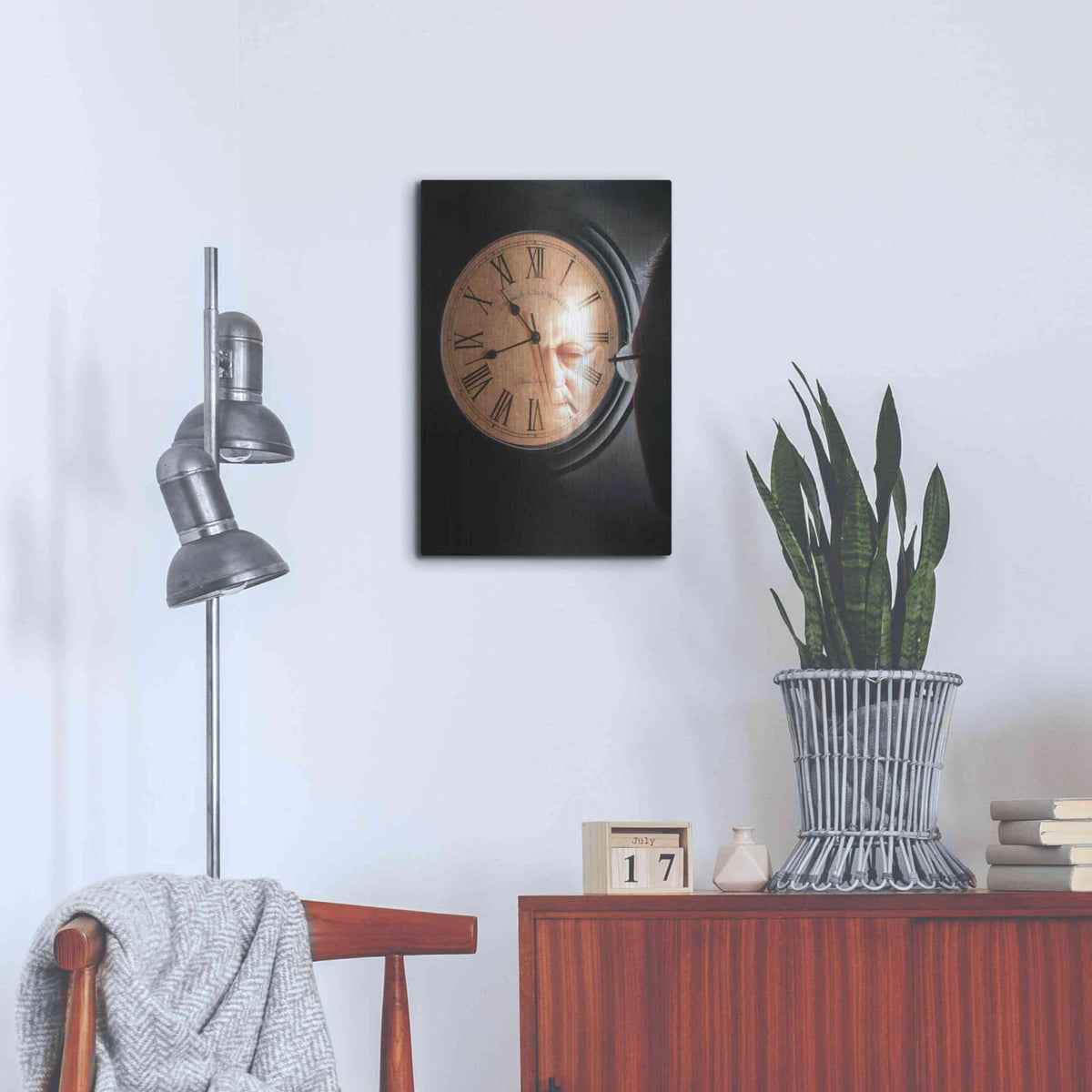 'Time to Reflect' by Cecile Baird – Metal Wall Art, 16x24 room view