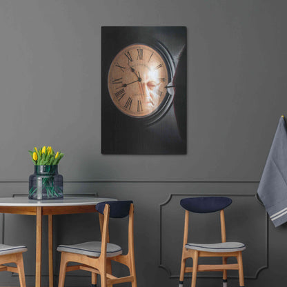 Luxe Metal Art 'Time to Reflect' by Cecile Baird, Metal Wall Art,24x36