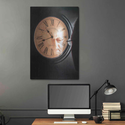 Luxe Metal Art 'Time to Reflect' by Cecile Baird, Metal Wall Art,24x36