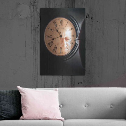 Luxe Metal Art 'Time to Reflect' by Cecile Baird, Metal Wall Art,24x36