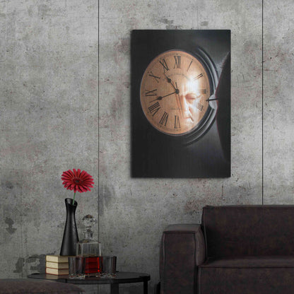 Luxe Metal Art 'Time to Reflect' by Cecile Baird, Metal Wall Art,24x36