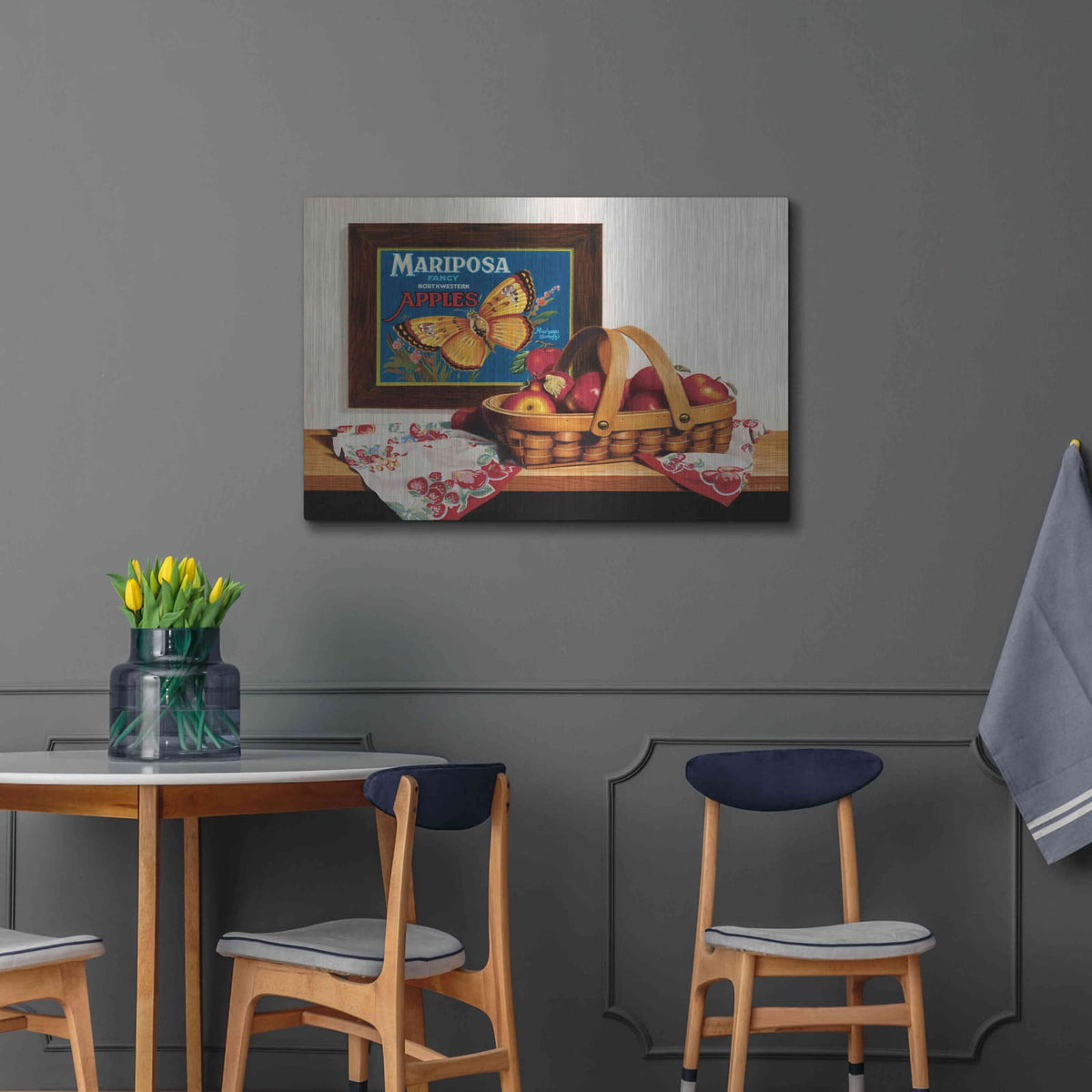 'Mariposa' by Cecile Baird – Metal Wall Art, 36x24 room view