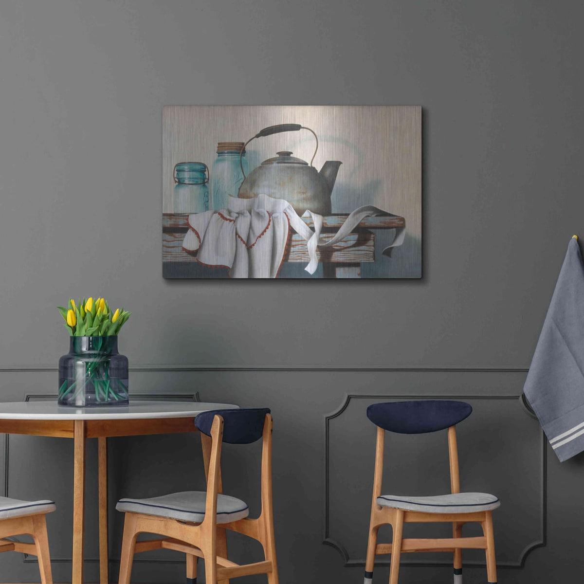 'Apron Strings' by Cecile Baird – Metal Wall Art, 36x24 room view
