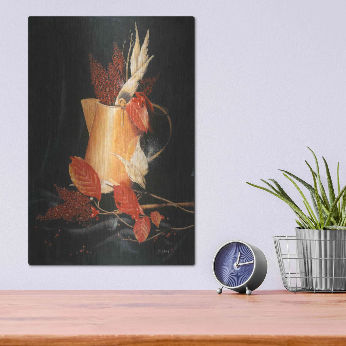 'Autumn' by Cecile Baird – Metal Wall Art, 12x16 room view