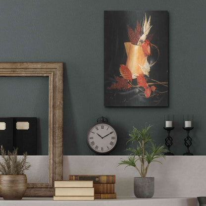 Luxe Metal Art 'Autumn' by Cecile Baird, Metal Wall Art,12x16