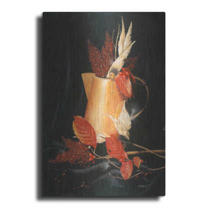 Luxe Metal Art 'Autumn' by Cecile Baird, Metal Wall Art