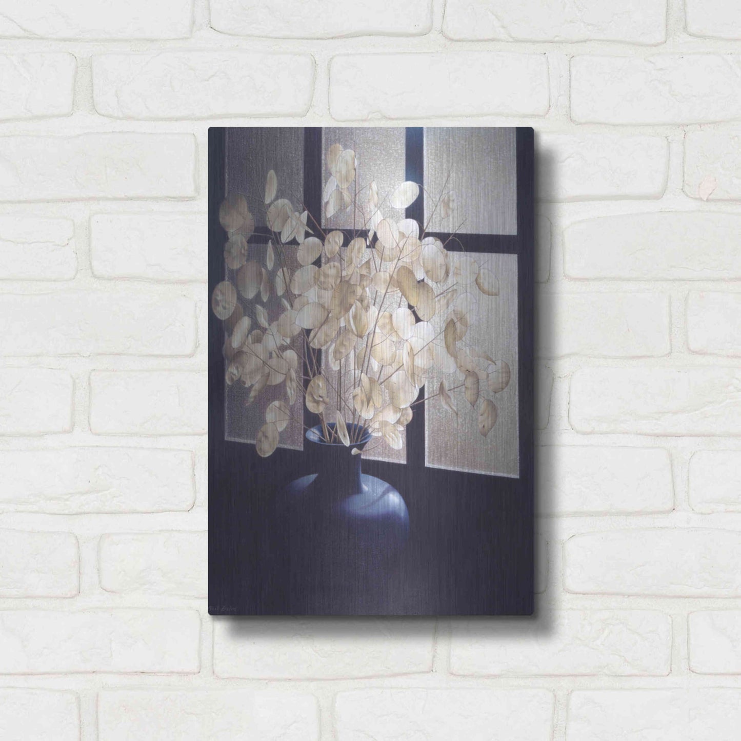 Luxe Metal Art 'Morning Light' by Cecile Baird, Metal Wall Art,12x16