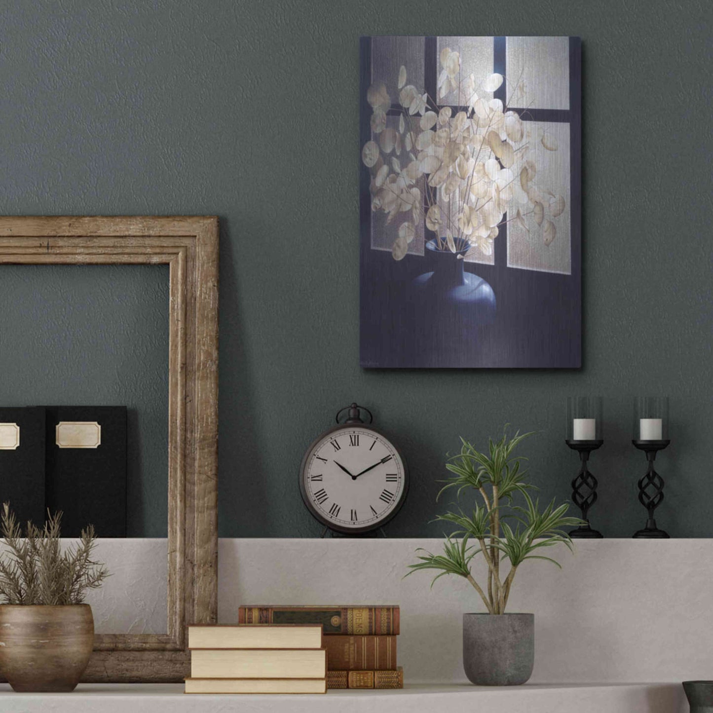 Luxe Metal Art 'Morning Light' by Cecile Baird, Metal Wall Art,12x16