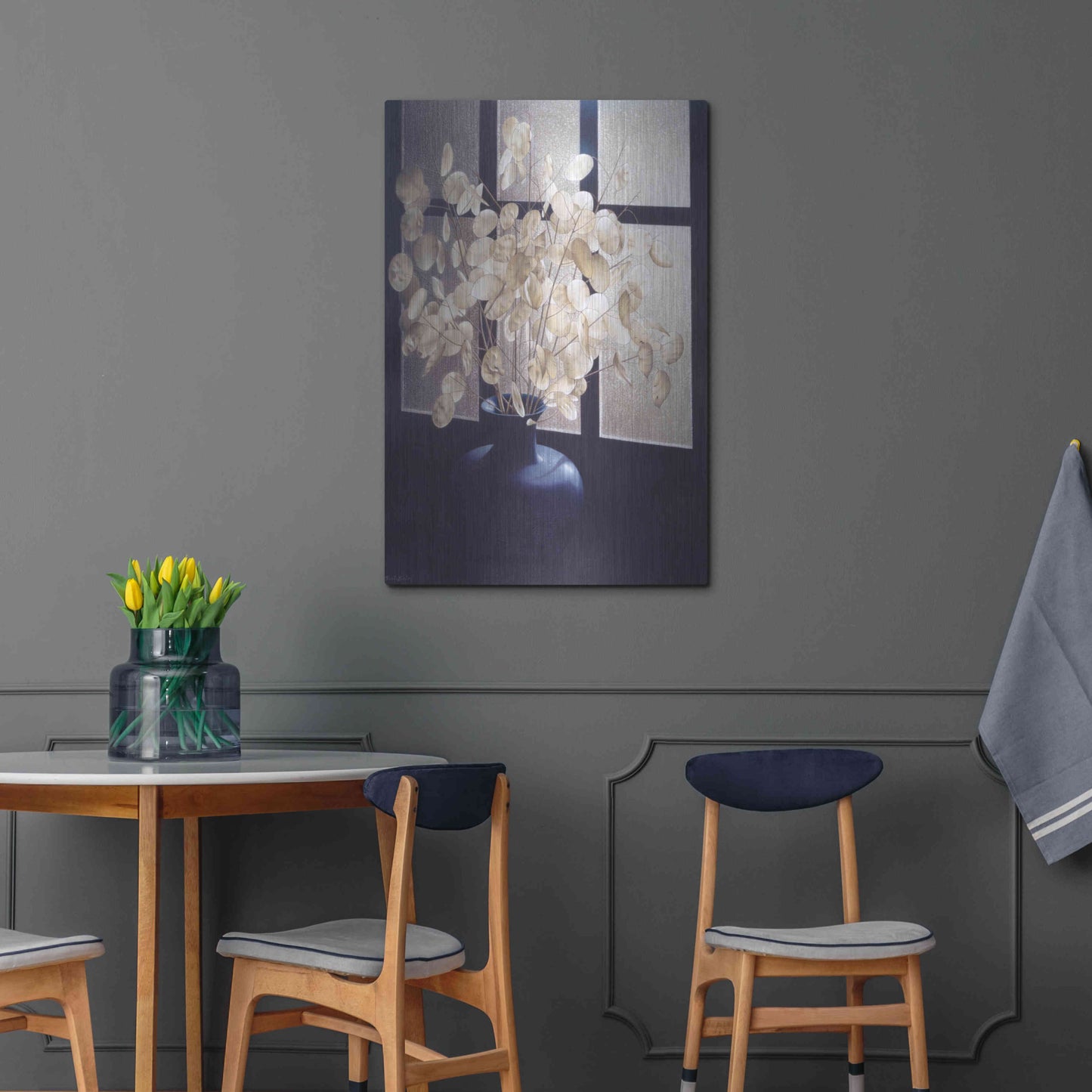 Luxe Metal Art 'Morning Light' by Cecile Baird, Metal Wall Art,24x36