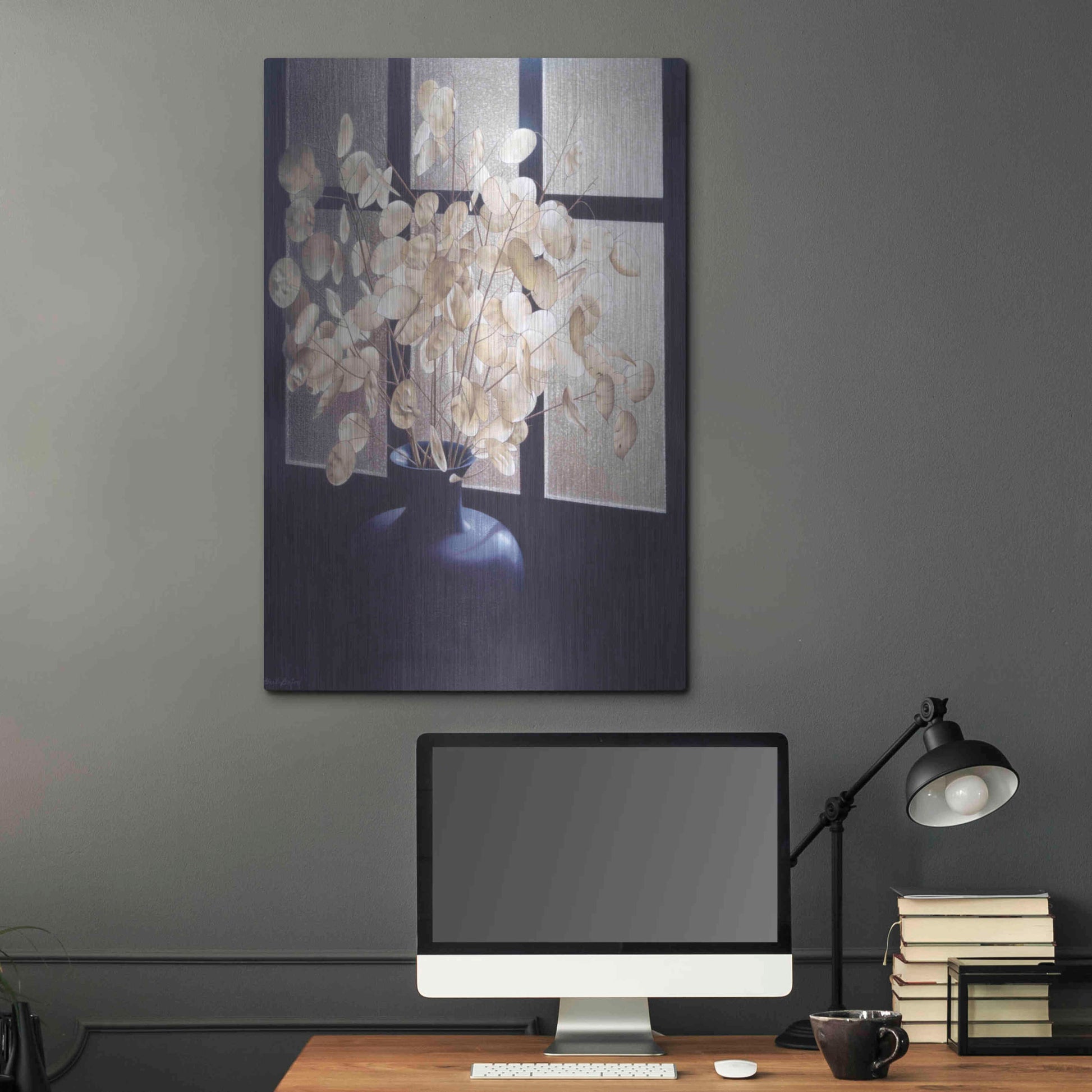 Luxe Metal Art 'Morning Light' by Cecile Baird, Metal Wall Art,24x36