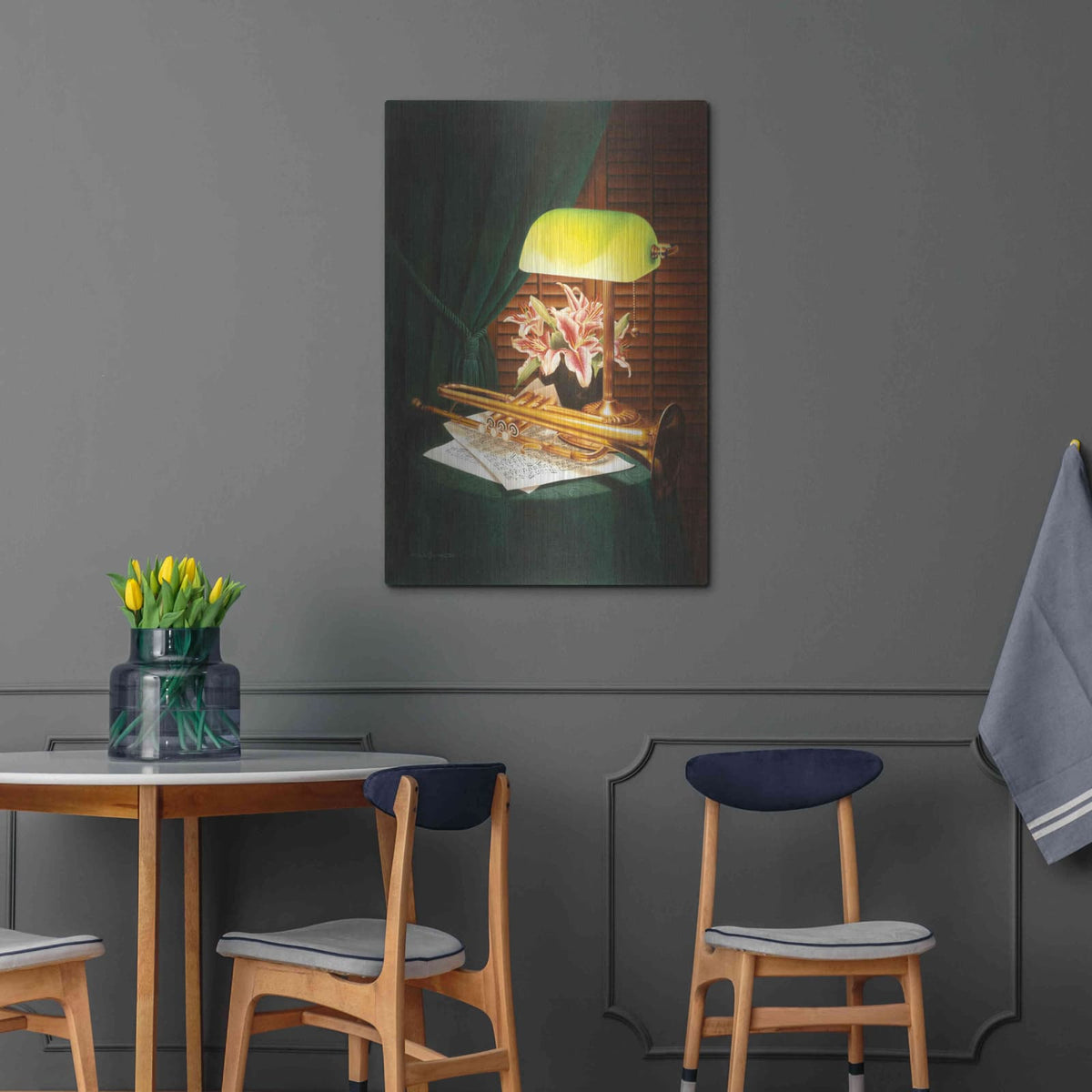 'Predlude' by Cecile Baird – Metal Wall Art, 24x36 room view