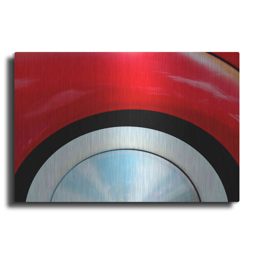 Luxe Metal Art '39 wheel and fender' by Clive Branson, Metal Wall Art