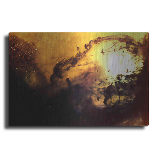 Luxe Metal Art 'Fluidity' by Clive Branson, Metal Wall Art