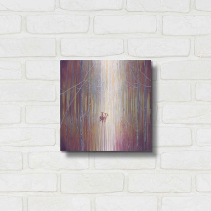 Luxe Metal Art 'Manifestation' by Gill Bustamante, Metal Wall Art,12x12