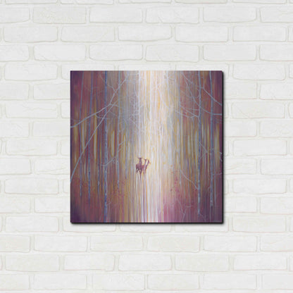 Luxe Metal Art 'Manifestation' by Gill Bustamante, Metal Wall Art,24x24