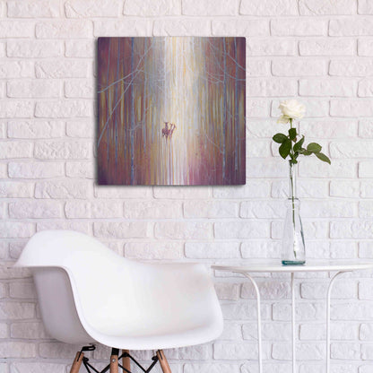 Luxe Metal Art 'Manifestation' by Gill Bustamante, Metal Wall Art,24x24