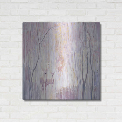 Luxe Metal Art 'Ethereal' by Gill Bustamante, Metal Wall Art,36x36