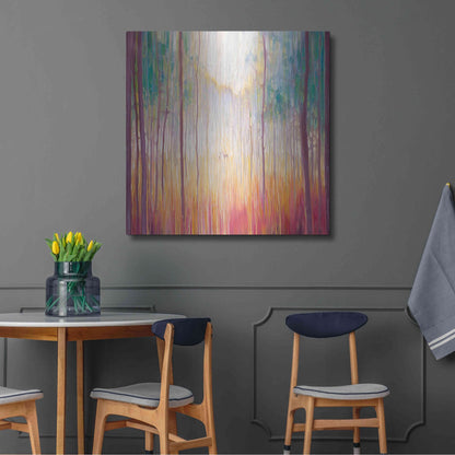 Luxe Metal Art 'Elusive 2' by Gill Bustamante, Metal Wall Art,36x36