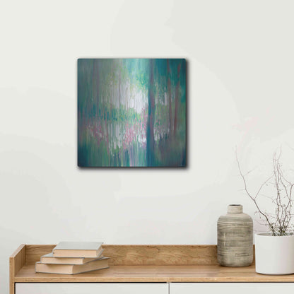 Luxe Metal Art 'The Discovery' by Gill Bustamante, Metal Wall Art,12x12