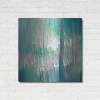 Luxe Metal Art 'The Discovery' by Gill Bustamante, Metal Wall Art,36x36