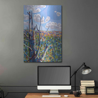 Luxe Metal Art 'Hockley Valley' by Mandy Budan, Metal Wall Art,24x36