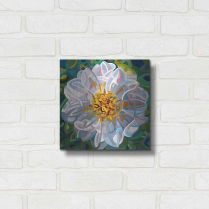 Luxe Metal Art 'Solitaire' by Mandy Budan, Metal Wall Art,12x12