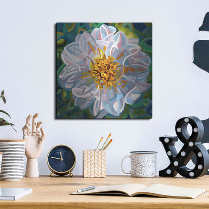 Luxe Metal Art 'Solitaire' by Mandy Budan, Metal Wall Art,12x12