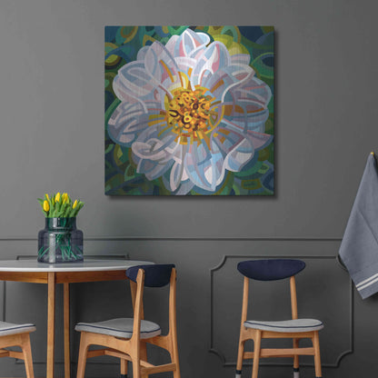 Luxe Metal Art 'Solitaire' by Mandy Budan, Metal Wall Art,36x36