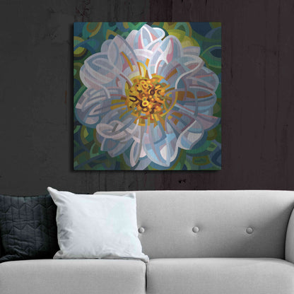 Luxe Metal Art 'Solitaire' by Mandy Budan, Metal Wall Art,36x36