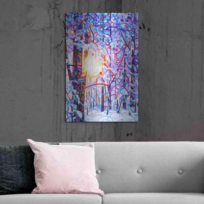 Luxe Metal Art 'Early Riser' by Mandy Budan, Metal Wall Art,24x36